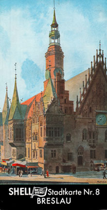SHELL-Stadtkarte Nr. 8 - Breslau